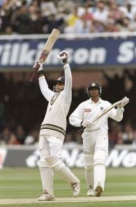 Ganguly on Debut at Lords